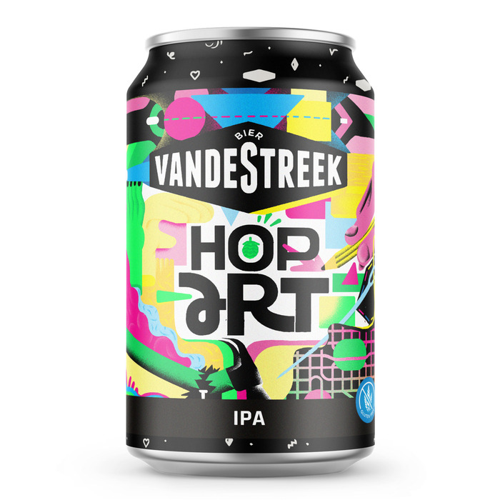 VandeStreek - Hop Art IPA - Blik 330ML (33cl)