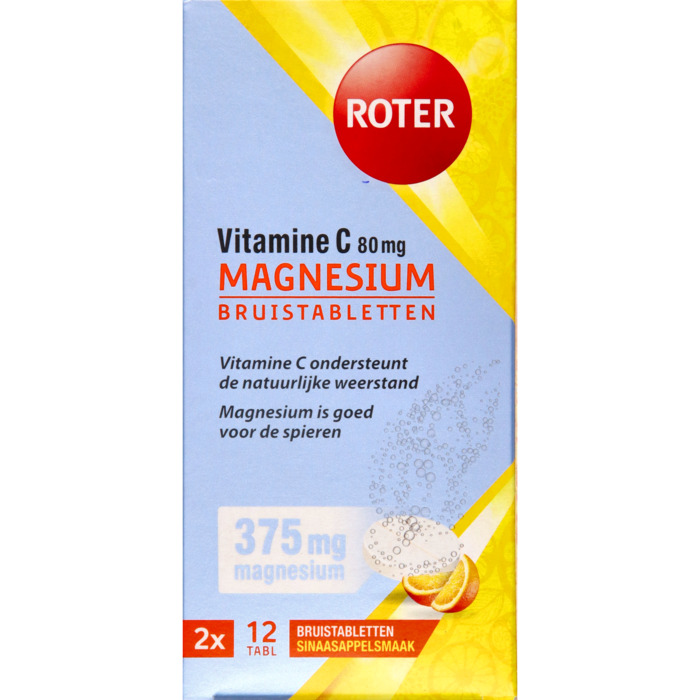 Roter Vitamine C 80mg magnesium