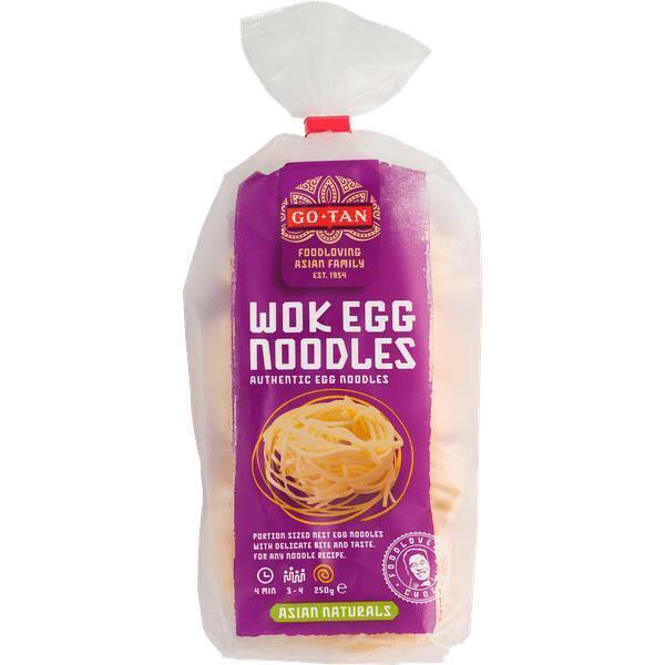 Go-Tan Egg Noodles 250 GRM pak (Zak, 250g)