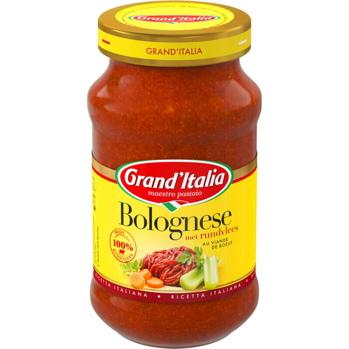 Bolognese met rundvlees (pot, 400g)