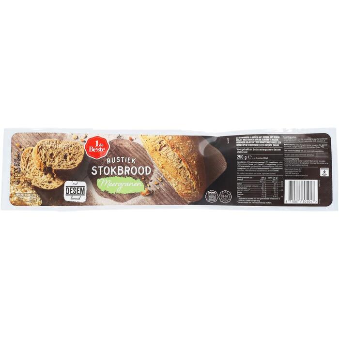 Stokbrood rustiek meergranen (250g)