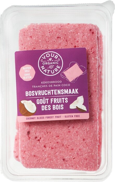 Kokosbrood bosvruchten (225g)