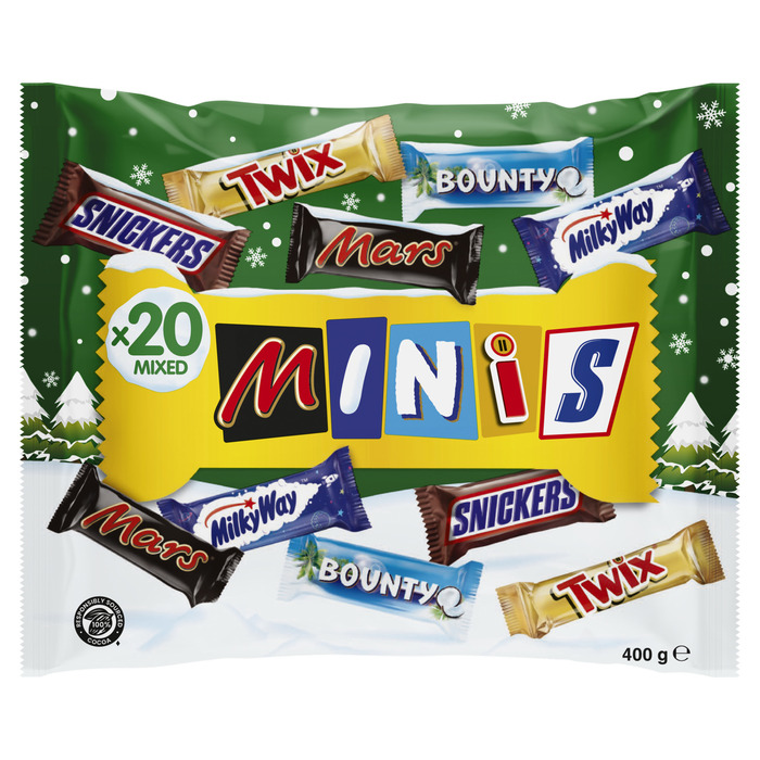 Minis 20 Stuks 400g (20 × 20g)