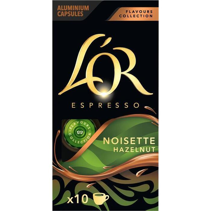 L'OR Espresso Noisette Hazelnut Smaak 10 Capsules 52g (52g)