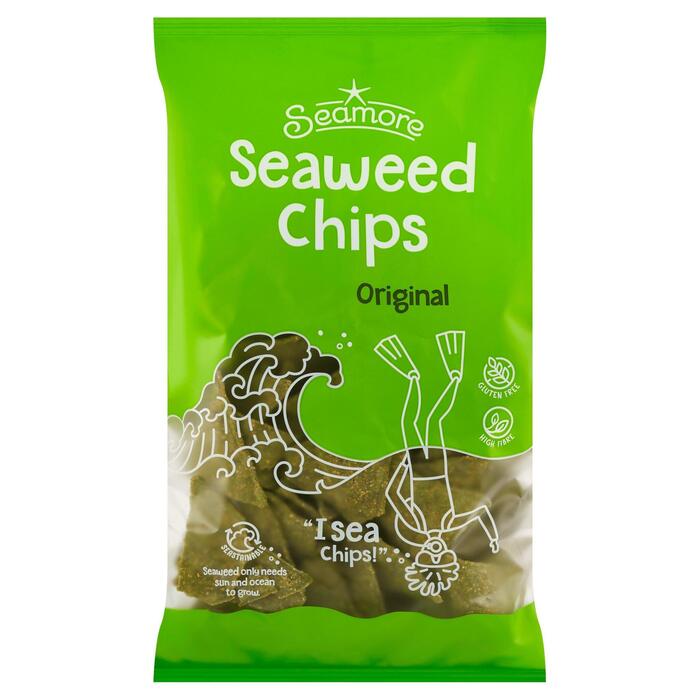 Seamore Seaweed Chips Original 135g (Zak, 135g)