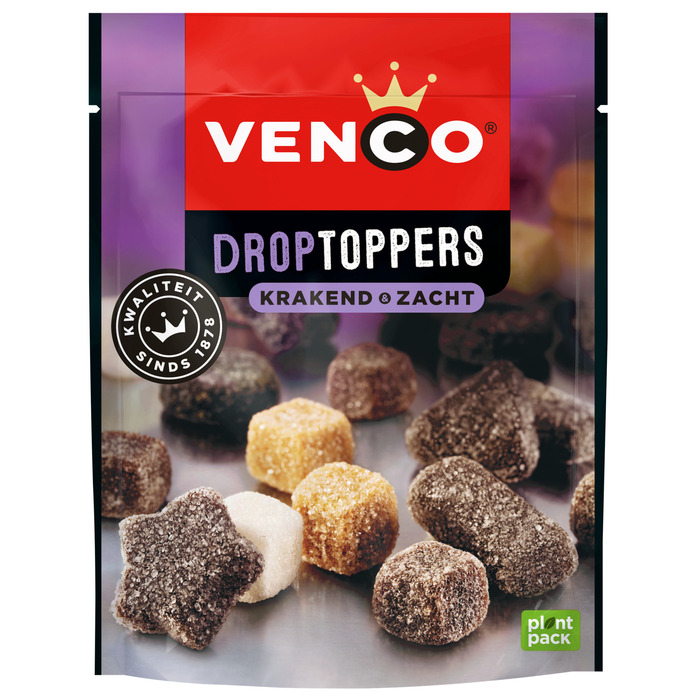 Venco Droptoppers Krakend & Zacht 215 g (215g)
