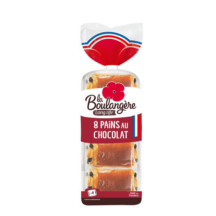 Chocoladebroodjes 8 stuks (360g)
