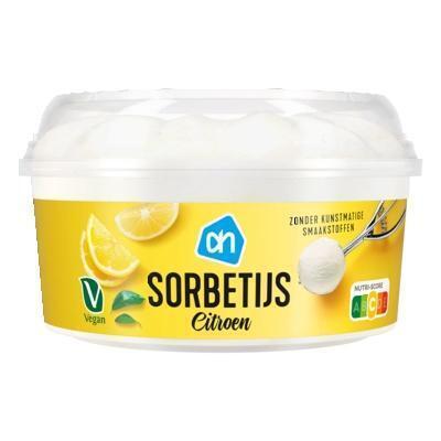 Citroensorbetijs (0.5L)