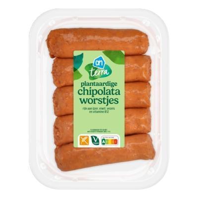 AH Terra Plantaardige chipolata worstjes (240g)