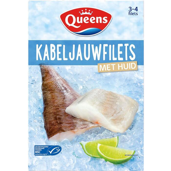 Kabeljauwfilet met huid (375g)
