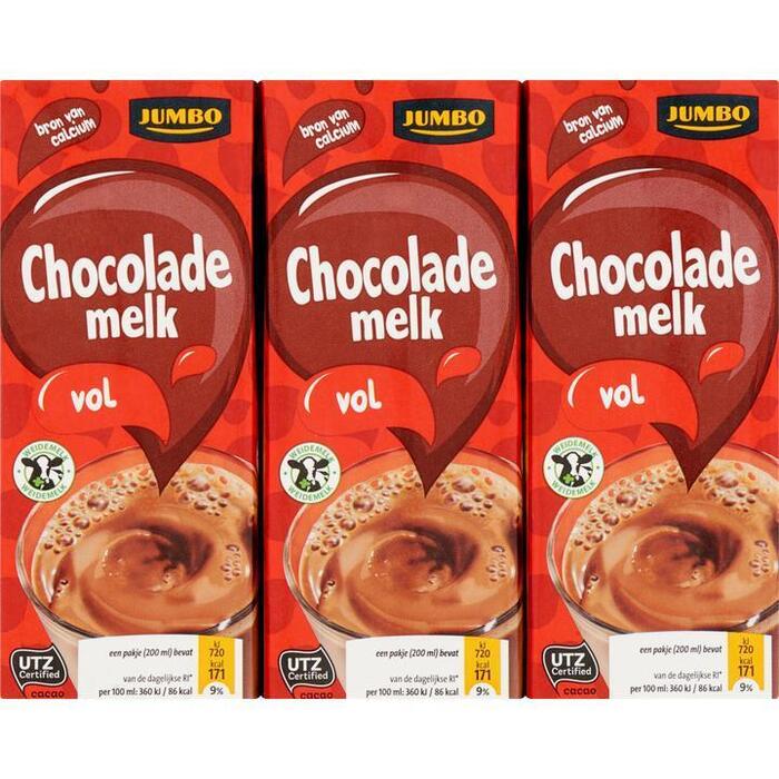 Jumbo Volle Choco UTZ MB 6x200ml (6 × 200ml)