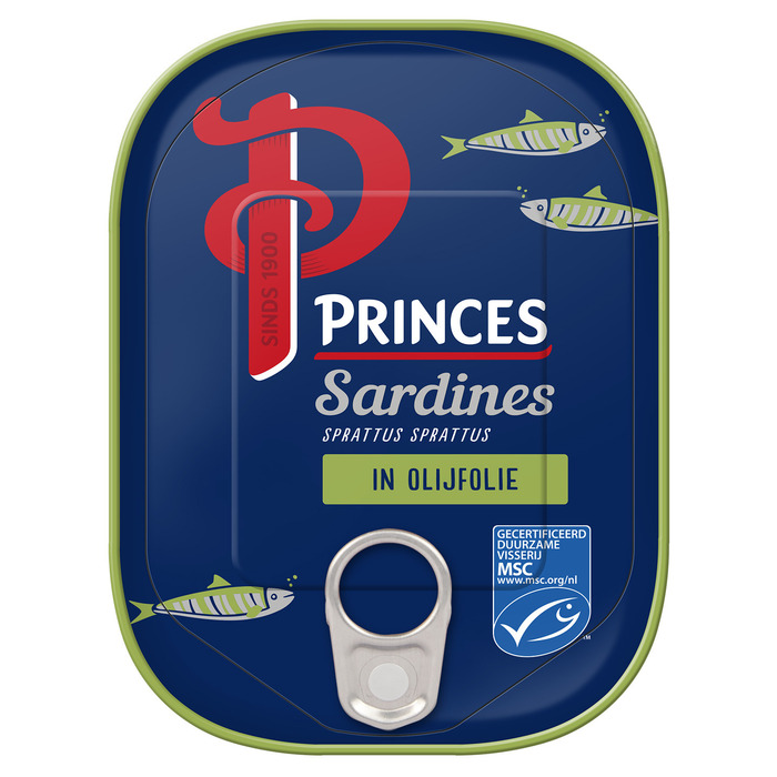 Princes Sardines in Olijfolie 110 g Blik (Blik, 110g)
