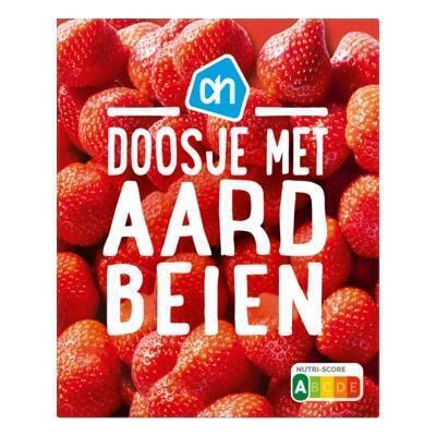 Doosjevol Aardbeien (doos, 225g)