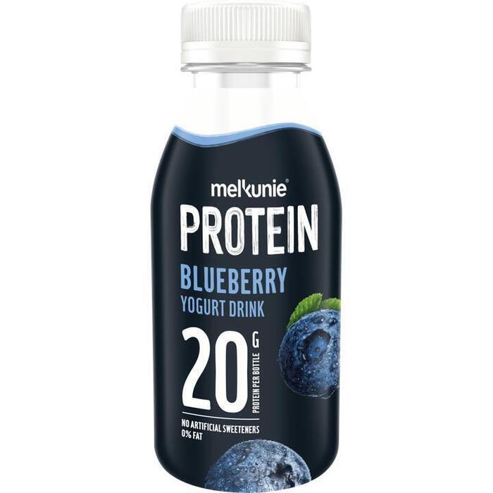 Melkunie PROTEIN blueberry yogurt drink 0% fat (33cl)