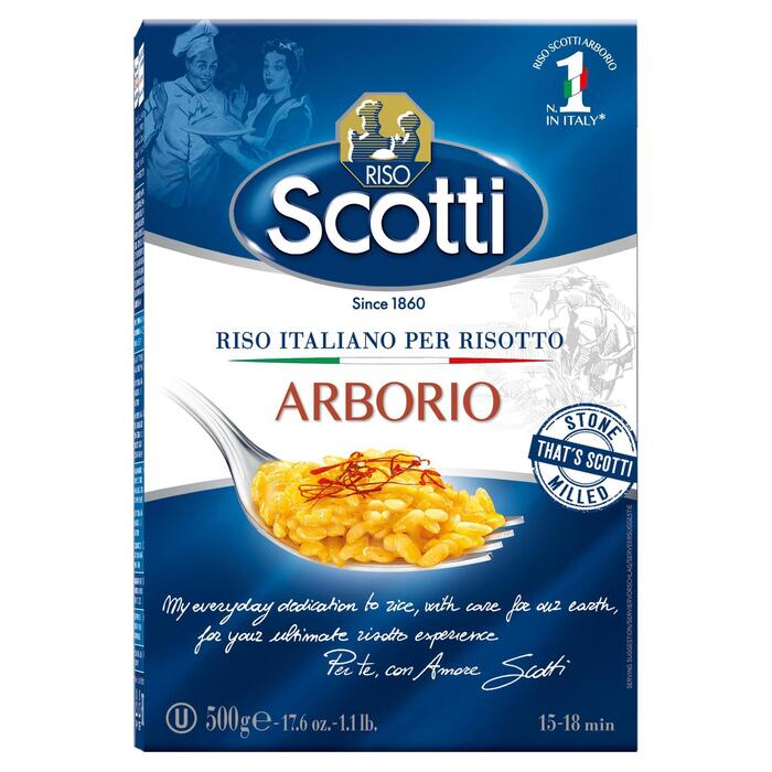 Riso Arborio riso risotto (Doos, 500g)