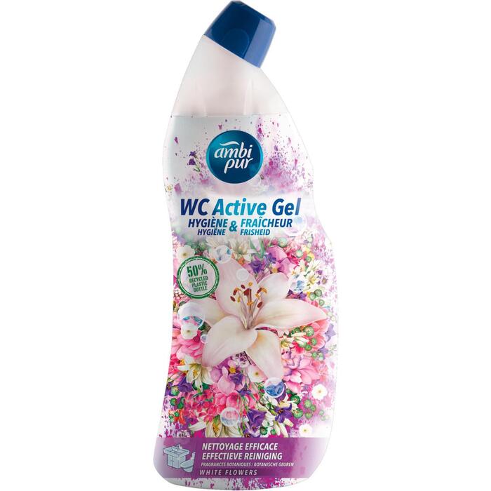 Wc active gel white flowers (0.75L)
