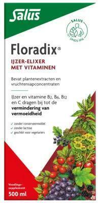 Floradix ijzer-elixer (0.5L)