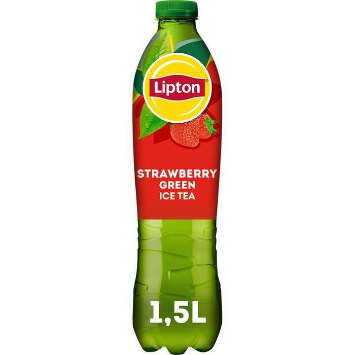 Lipton Ice tea green strawberry (1.5L)
