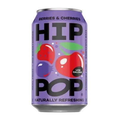 Hip Pop Living soda berries & cherries (33cl)