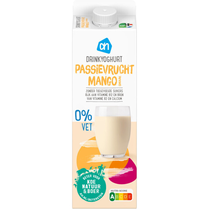 AH Drinkyoghurt passievrucht mango (1L)