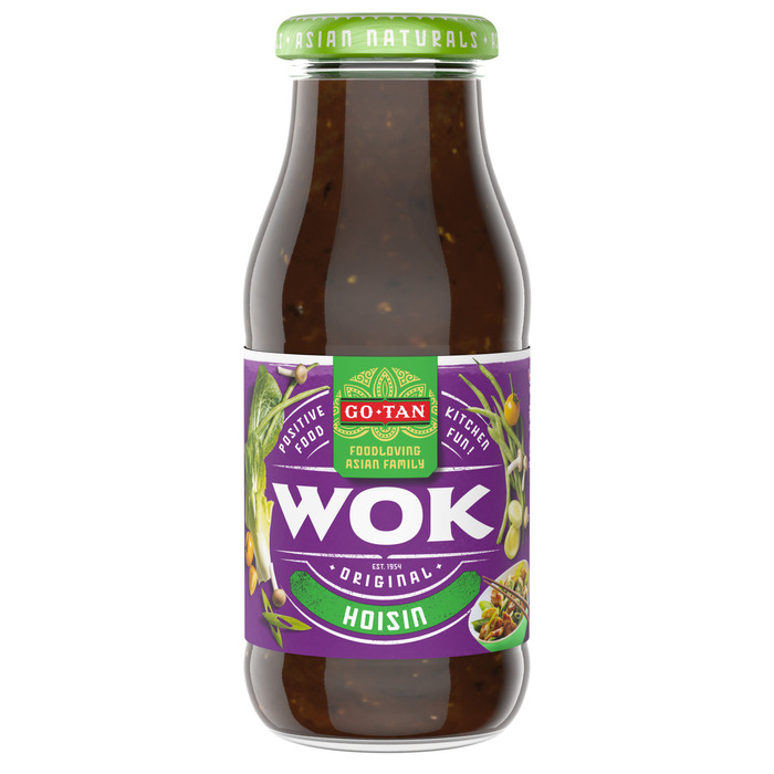 Go-Tan Original Wok All Natural Hoisin 240 ml (Fles, 240ml)