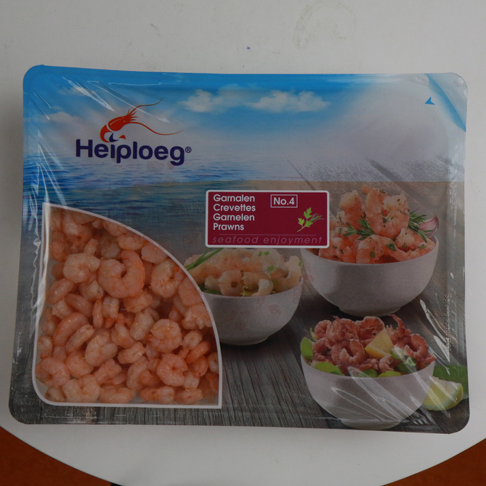 Roze garnalen No.4 gepeld en gekookt (500g)