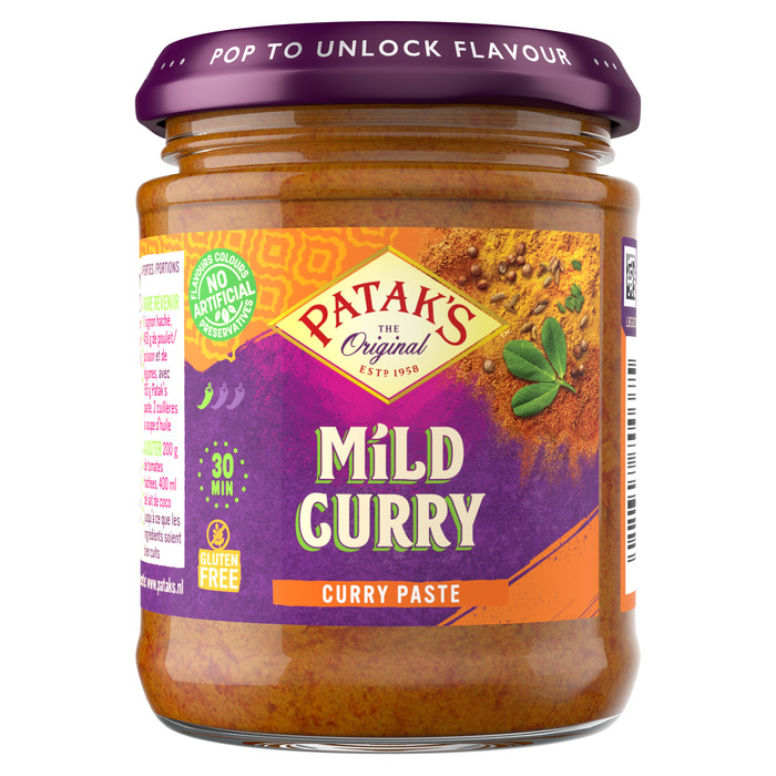Kruidenpasta mild curry (Pot, 165g)