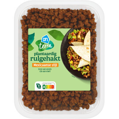 AH Terra Plantaardig rulgehakt Mexicaans (200g)