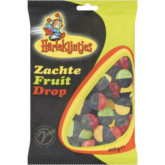 Harlekijntjes Zachte Fruit Drop 400g (400g)