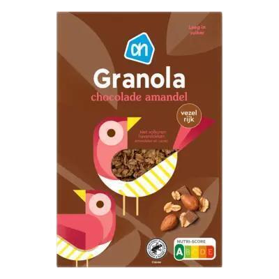 AH Granola chocoladesmaak amandel (500g)
