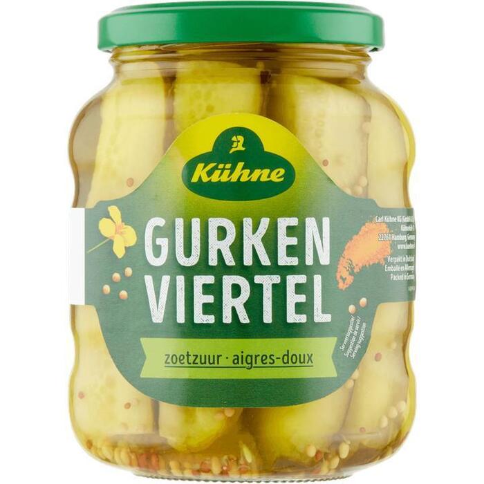 Kühne, Gurken Viertel (Pot, 330g)