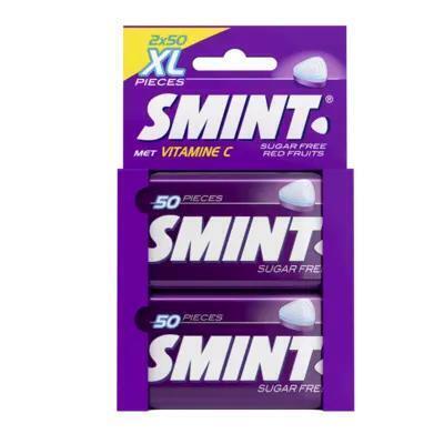 Smint Red fruits XL mints sugarfree 2-pack (70g)