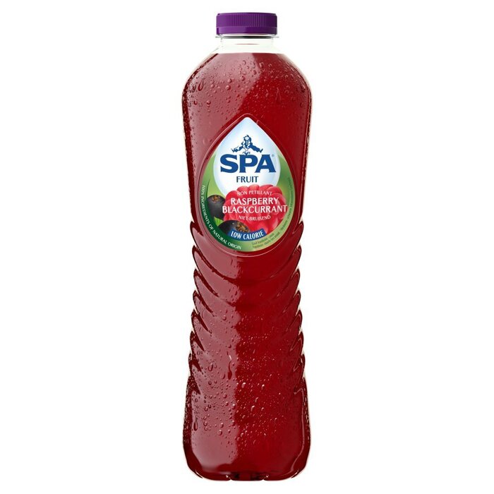 SPA FRUIT Niet-Bruisend Raspberry Blackcurrant (Fles, 1.25L)