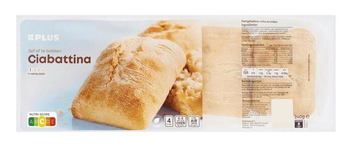 Ciabattina 4 stuks (Zak, 240g)