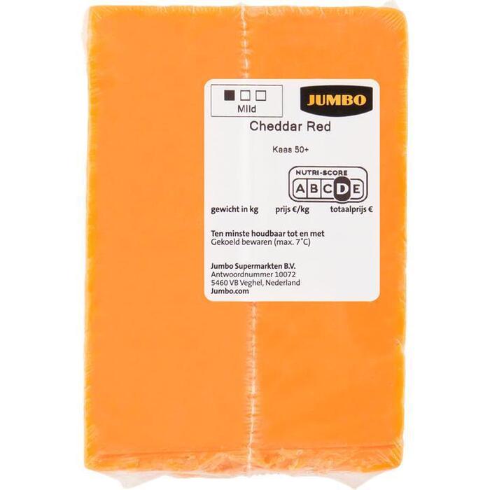 Jumbo Cheddar Red Kaas 50+ ca. 125g (129g)