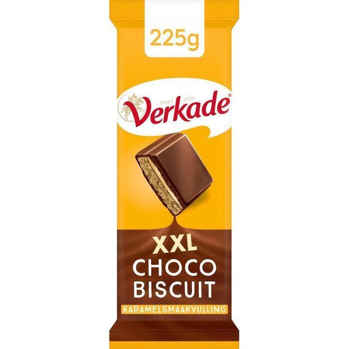 Verkade XXL choco biscuit karamelsmaakvulling (225g)