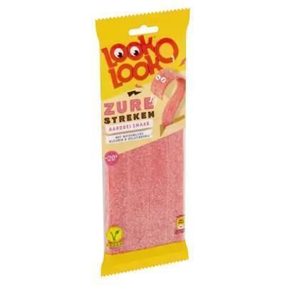 Look-O-Look Zure matten aardbei (Zak, 125g)