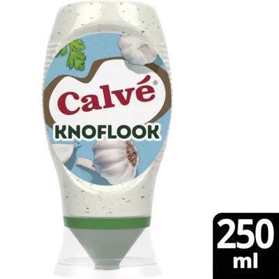 Calvé Knijpfles Knoflooksaus 250 ml (Fles, 250ml)