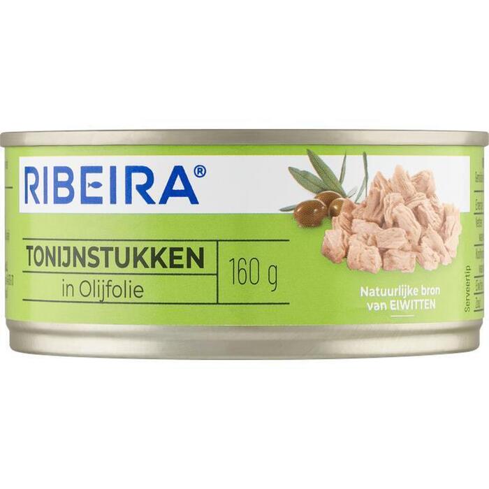 Ribeira Tonijnstukken in Olijfolie 160g (160g)