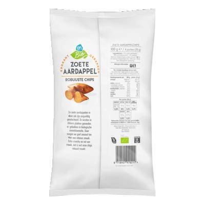 AH Biologisch Zoete aardappel chips (100g)