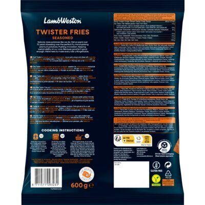 Lamb Weston Twister Fries Seasoned 600g (600g)