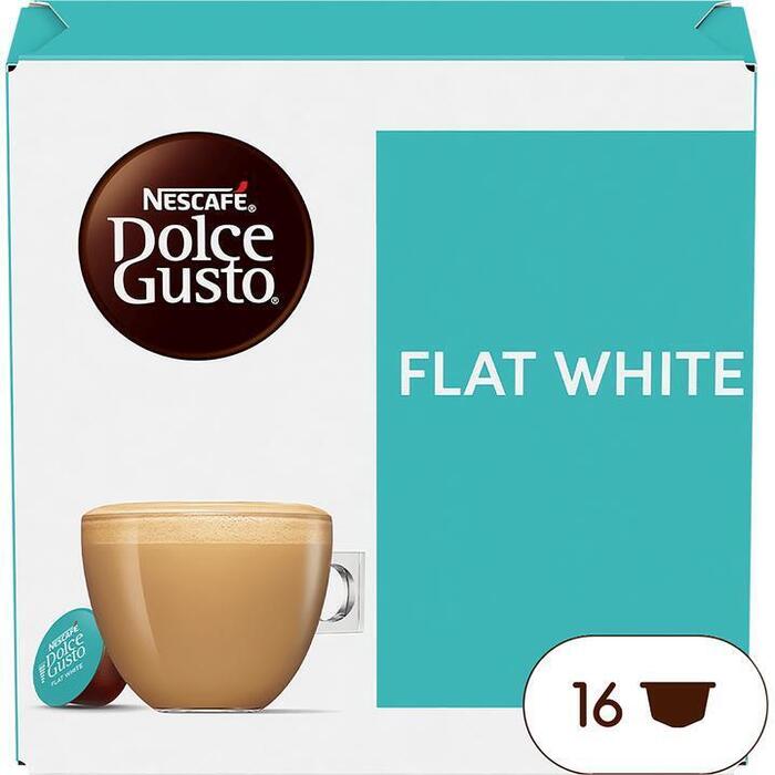 Nescafé Dolce Gusto Flat white koffie cups (16 × 11.7g)