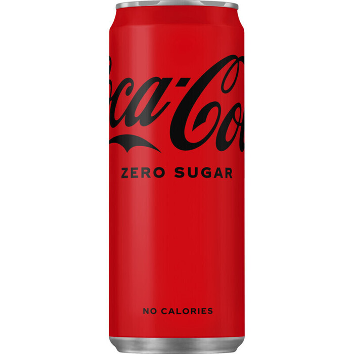 Coca-Cola Zero Sugar 330 ml (blik, 33cl)