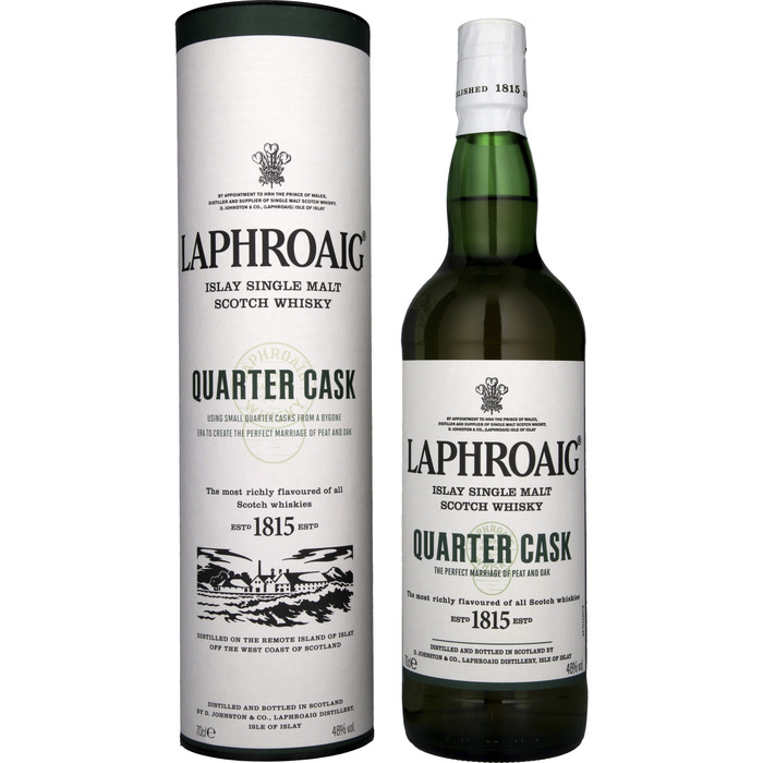 Laphroaig Quarter cask single malt Scotch whisky (rol, 0.7L)
