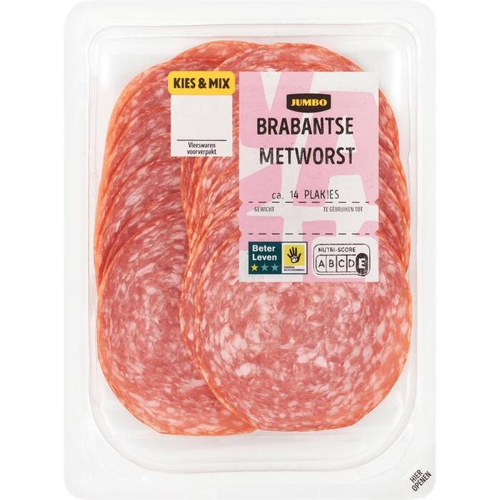 Jumbo Brabantse Metworst 120g (120g)