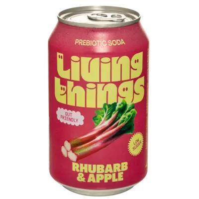Living Things Rhubarb & apple (33cl)