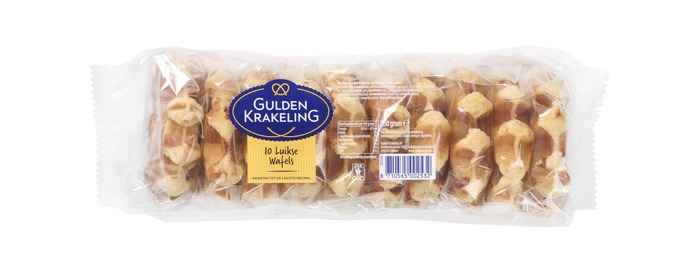 Gulden Krakeling Luikse Wafels 10 Stuks 550g (10 × 55g)