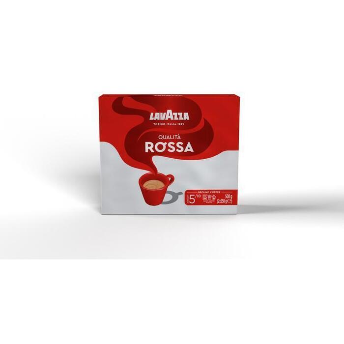 Lavazza Qualita Rossa gemalen 2x250 gram (500g)