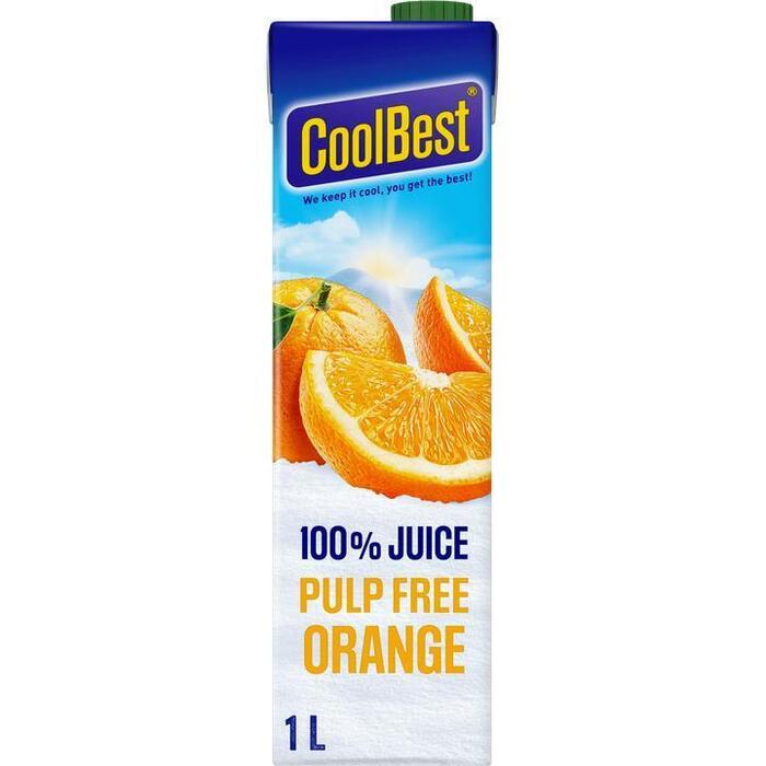 Coolbest Orange pulp free sap (Pak, 1L)