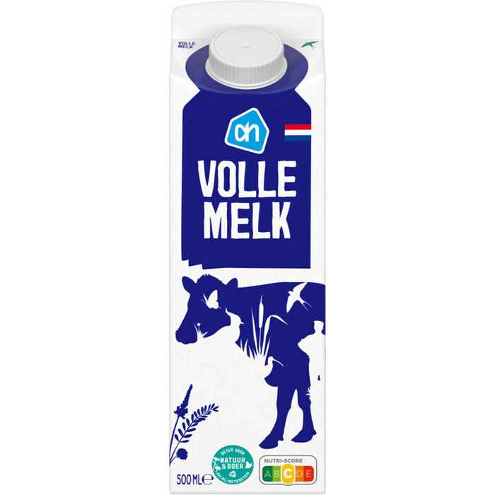 AH Volle melk (0.5L)